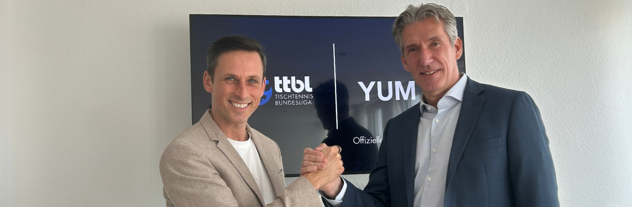 The German Table Tennis Bundesliga (TTBL) and YUM launch a strategic service partnership