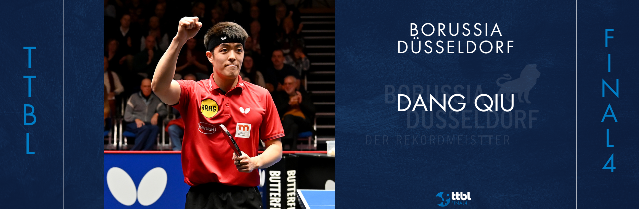 Final4 stars in interview: Dang Qiu (Borussia Düsseldorf): “Everyone is only human – and you can beat anyone”