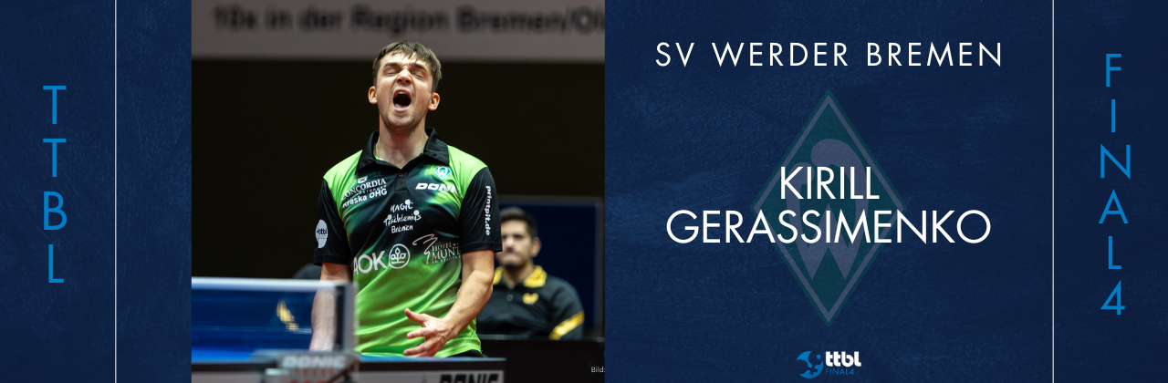 Final4 stars in interview: Kirill Gerassimenko (SV Werder Bremen): “We can show what we’re capable of”