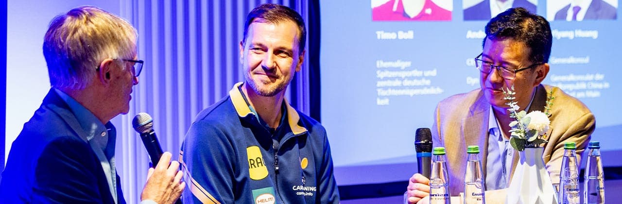 TTBL hosts first German-Chinese economic forum | Timo Boll: “Sports can serve as a role model”